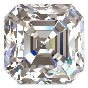 90% off retail 18.74 ct vvs1/15.94mm I-J Asscher Emerald cut moissanite Diamond